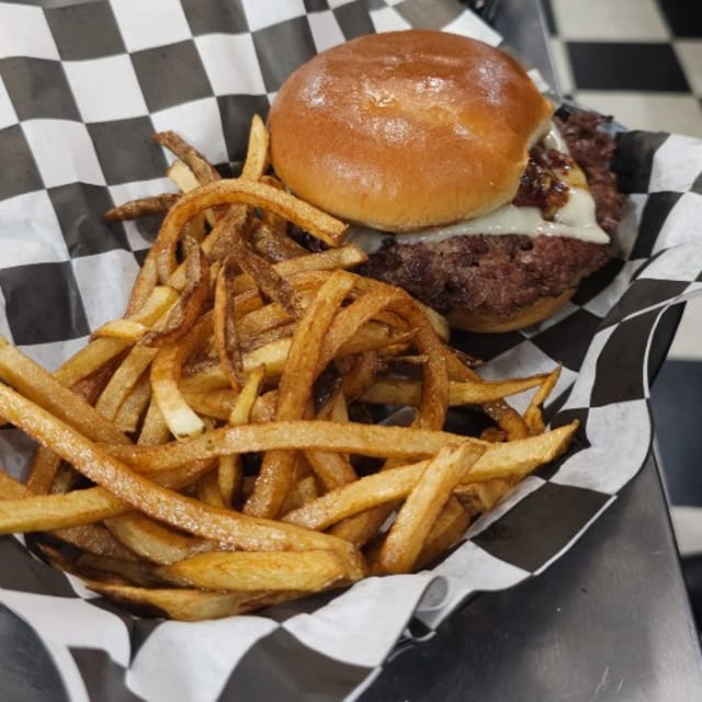 Bacon Jam Burger.