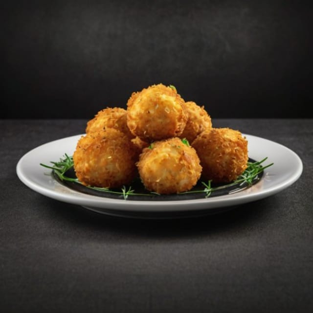 Mac N Cheese Bombs.
